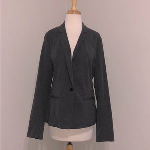 Banana Republic gray blazer, size 14